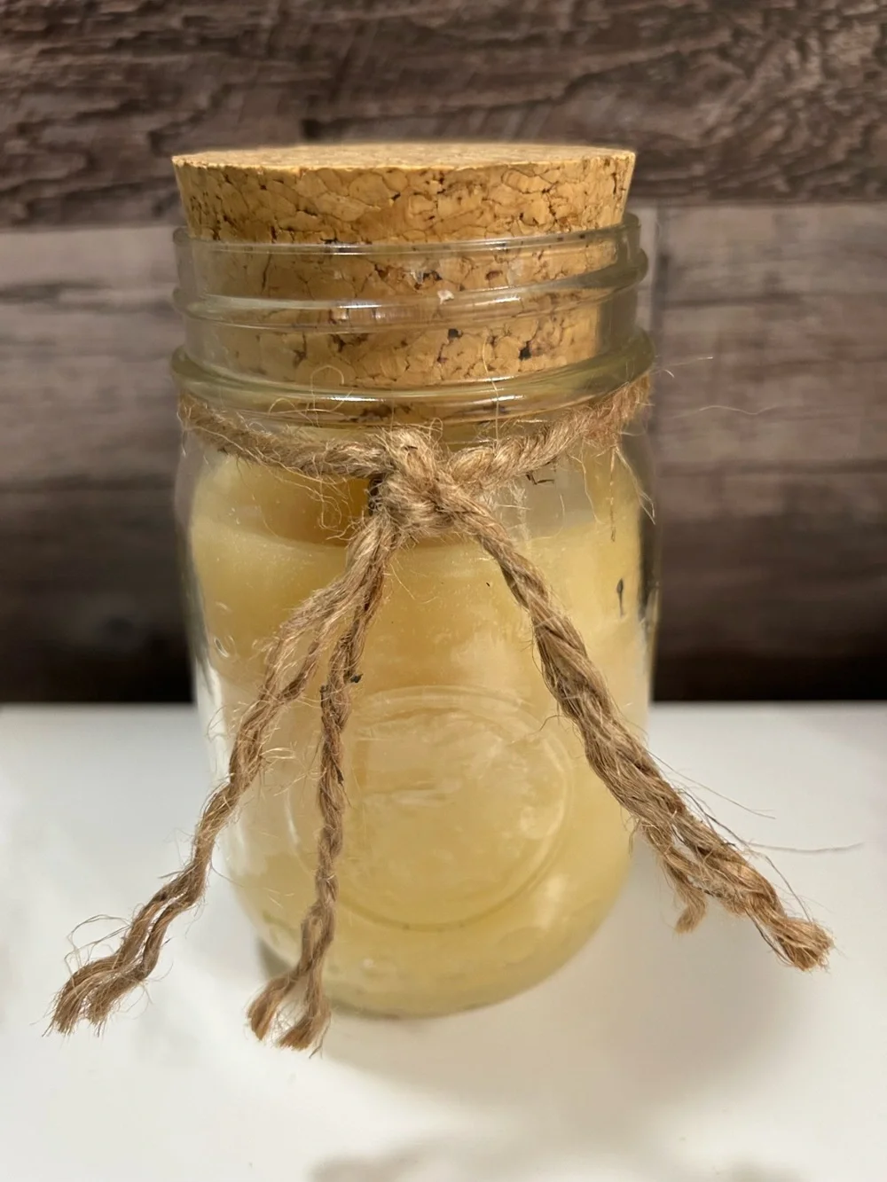 Handcrafted Mason Jar Candle
